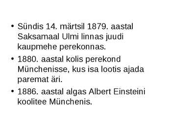 A Einstein #3