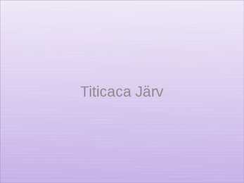 Titicaca järv