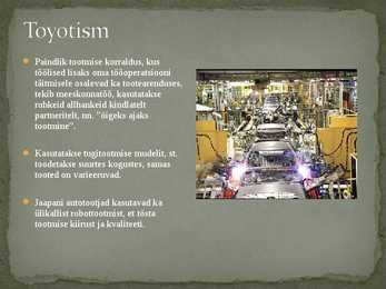 Autotööstus #7