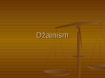 Džainism