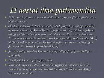 Charles I & Kodusõda #12