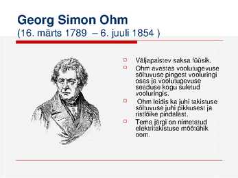 Ohmi seadused #2