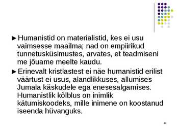 Humanism #10