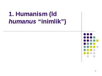 Humanism
