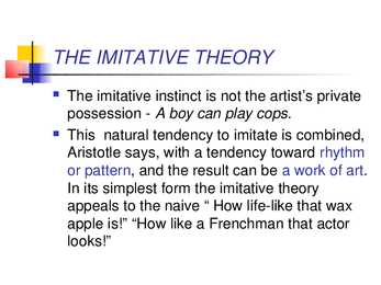 Some theories of Literature #7