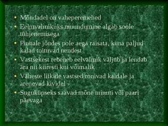 Ühepäevikulised #7