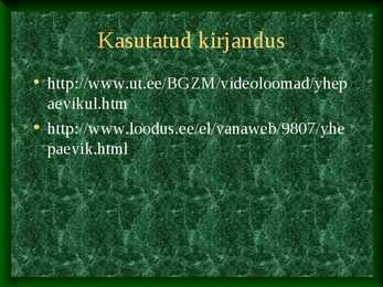 Ühepäevikulised #10