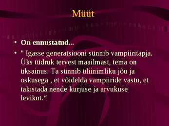 Vampiiritapja Buffy #7