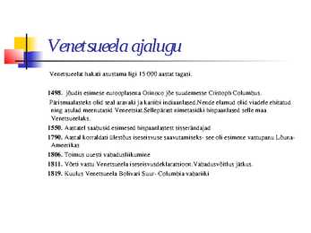 Venetsueela #12