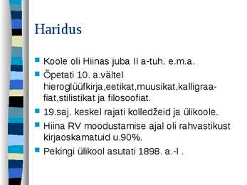 Slide show Hiina kohta #24