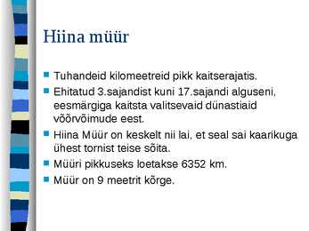 Slide show Hiina kohta #29
