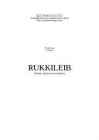 Rukkileib