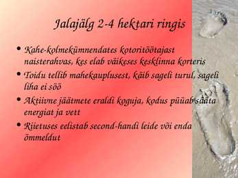 Ökojalajälg #13