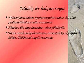Ökojalajälg #17