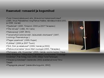 Andrus Kivirähk - eluloo ja loomingu esitlus #4