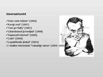Andrus Kivirähk - eluloo ja loomingu esitlus #8