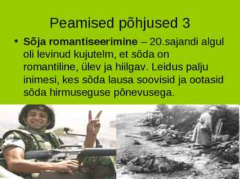 I maailmasõda-põhjused ja tulemused #5
