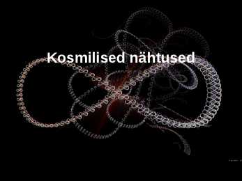 Kosmilised nähtused