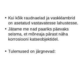 Korrosioon #15