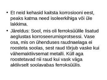 Korrosioon #21