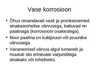 Korrosioon #27