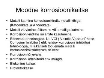 Korrosioon #30