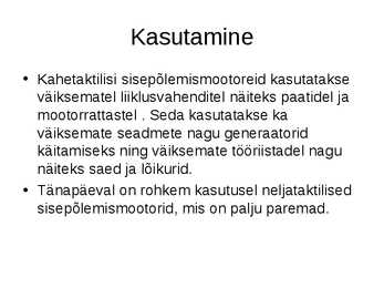 Kahetaktiline sisepõlemismootor #7