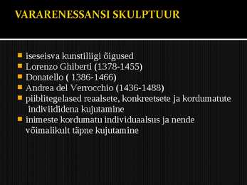 Esitlus-Vararenessanss #17
