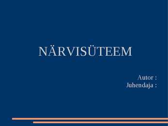 Närvisüsteem