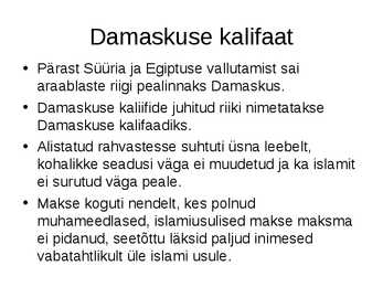 Kalifaadid #3