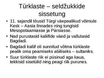 Kalifaadid #6