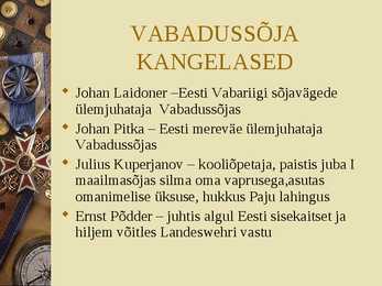 VABADUSSÕDA #18
