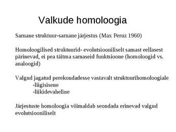 Valgu struktuur #21