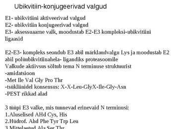 Valgu struktuur #32