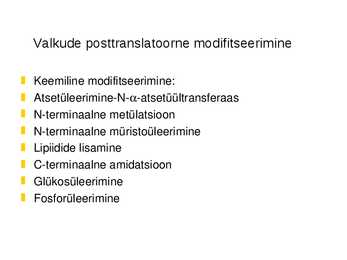 Valgu struktuur #37