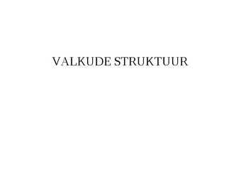 Valgu struktuur