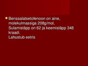 Bensaalatsetofenoon #8