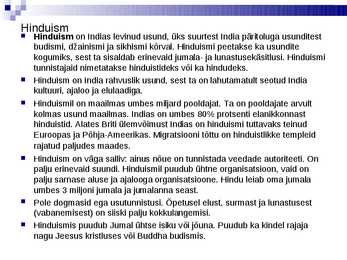 Hinduism #2