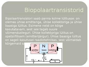Transistorid #5