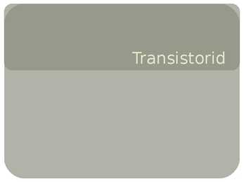 Transistorid