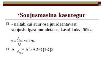Termodünaamika I Printsiip #6