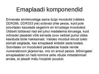 Emaplaat #5
