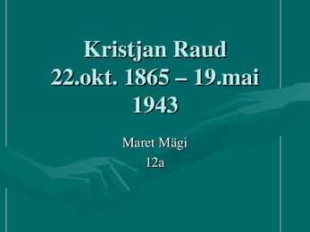 Kristjan Raud