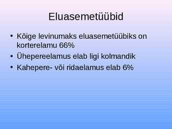 Kodu ja eluase #3