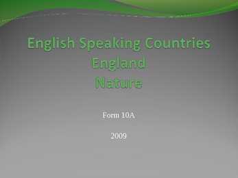 English nature