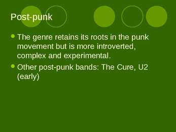 Joy Division presentation #4