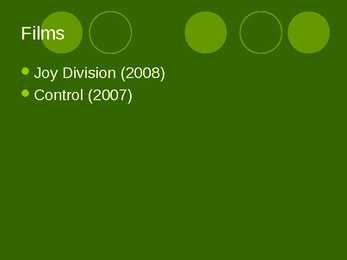 Joy Division presentation #7