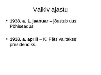 Eesti iseseisvumine #110