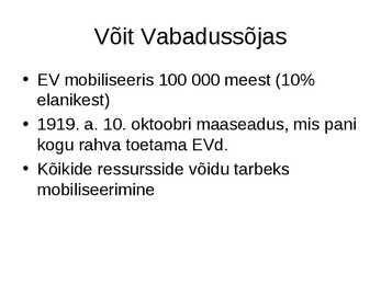 Eesti iseseisvumine #49