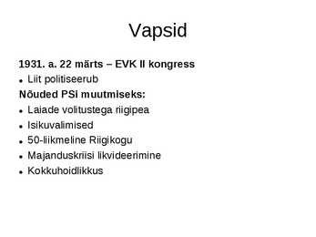 Eesti iseseisvumine #64